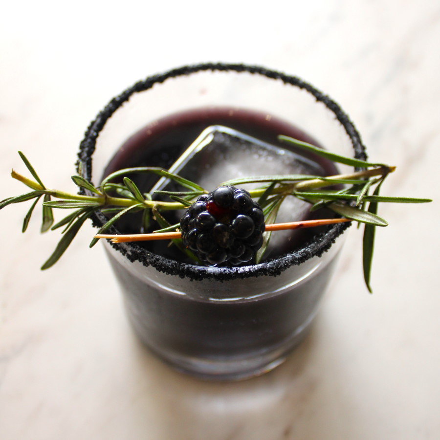 Blackberry Rosemary Cocktail