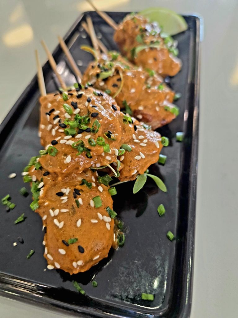 Satay Chicken skewers